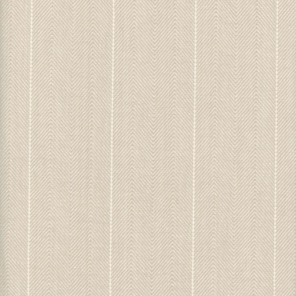 Heritage Fabrics Copley Stripe White Linen Fabric